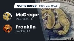Recap: McGregor  vs. Franklin  2023