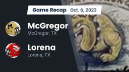 Recap: McGregor  vs. Lorena  2023