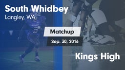 Matchup: South Whidbey High vs. Kings High 2016