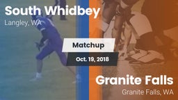 Matchup: South Whidbey High vs. Granite Falls  2018
