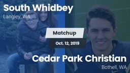 Matchup: South Whidbey High vs. Cedar Park Christian  2019