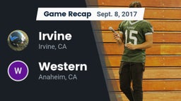 Recap: Irvine  vs. Western  2017