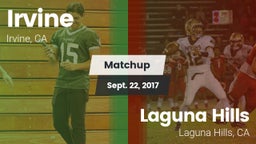 Matchup: Irvine  vs. Laguna Hills  2017