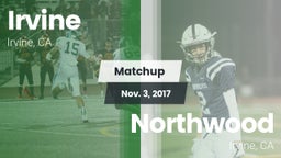 Matchup: Irvine  vs. Northwood  2017