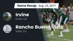 Recap: Irvine  vs. Rancho Buena Vista  2017