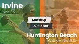 Matchup: Irvine  vs. Huntington Beach  2018