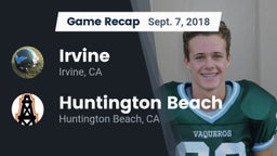 Recap: Irvine  vs. Huntington Beach  2018