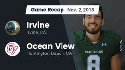 Recap: Irvine  vs. Ocean View  2018