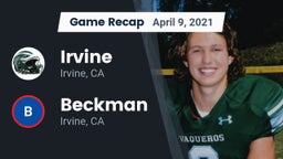 Recap: Irvine  vs. Beckman  2021