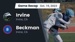 Recap: Irvine  vs. Beckman  2023