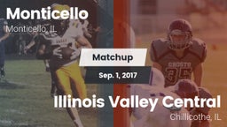 Matchup: Monticello High vs. Illinois Valley Central  2017