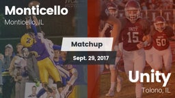 Matchup: Monticello High vs. Unity  2017