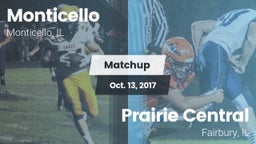 Matchup: Monticello High vs. Prairie Central  2017