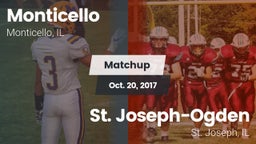 Matchup: Monticello High vs. St. Joseph-Ogden  2017