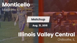 Matchup: Monticello High vs. Illinois Valley Central  2018