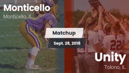 Matchup: Monticello High vs. Unity  2018