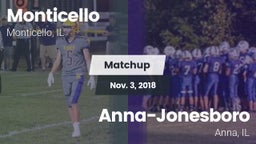 Matchup: Monticello High vs. Anna-Jonesboro  2018