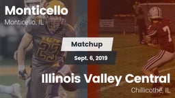 Matchup: Monticello High vs. Illinois Valley Central  2019