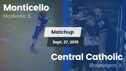 Matchup: Monticello High vs. Central Catholic  2019