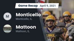 Recap: Monticello  vs. Mattoon  2021