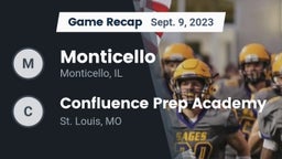 Recap: Monticello  vs. Confluence Prep Academy  2023