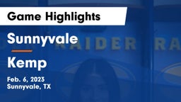 Sunnyvale  vs Kemp  Game Highlights - Feb. 6, 2023