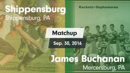 Matchup: Shippensburg High vs. James Buchanan  2016