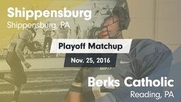 Matchup: Shippensburg High vs. Berks Catholic  2016