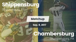Matchup: Shippensburg High vs. Chambersburg  2017