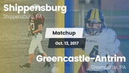 Matchup: Shippensburg High vs. Greencastle-Antrim  2017