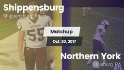 Matchup: Shippensburg High vs. Northern York  2017