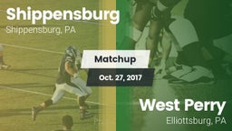 Matchup: Shippensburg High vs. West Perry  2017