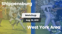Matchup: Shippensburg High vs. West York Area  2019