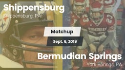 Matchup: Shippensburg High vs. Bermudian Springs  2019