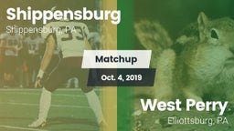 Matchup: Shippensburg High vs. West Perry  2019