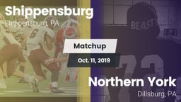 Matchup: Shippensburg High vs. Northern York  2019