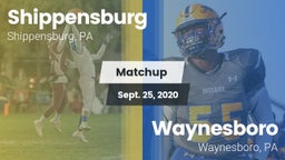 Matchup: Shippensburg High vs. Waynesboro  2020