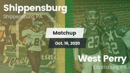 Matchup: Shippensburg High vs. West Perry  2020