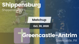 Matchup: Shippensburg High vs. Greencastle-Antrim  2020