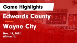 Edwards County  vs Wayne City Game Highlights - Nov. 14, 2022