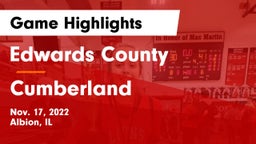 Edwards County  vs Cumberland  Game Highlights - Nov. 17, 2022