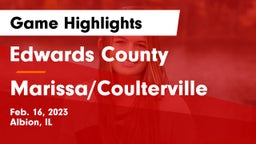 Edwards County  vs Marissa/Coulterville Game Highlights - Feb. 16, 2023