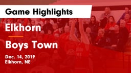 Elkhorn  vs Boys Town  Game Highlights - Dec. 14, 2019