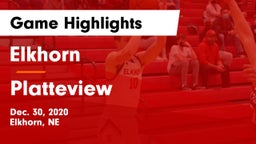 Elkhorn  vs Platteview  Game Highlights - Dec. 30, 2020