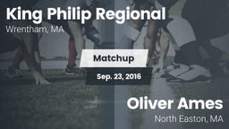 Matchup: King Philip Regional vs. Oliver Ames  2016