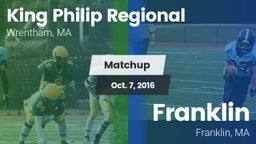 Matchup: King Philip Regional vs. Franklin  2016