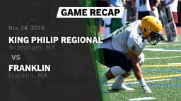 Recap: King Philip Regional  vs. Franklin  2016