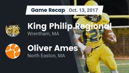 Recap: King Philip Regional  vs. Oliver Ames  2017