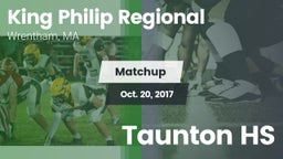 Matchup: King Philip Regional vs. Taunton HS 2017