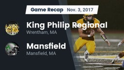 Recap: King Philip Regional  vs. Mansfield  2017